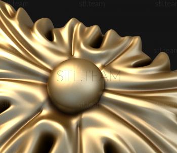 3D модель Прямоугольные листья (STL)